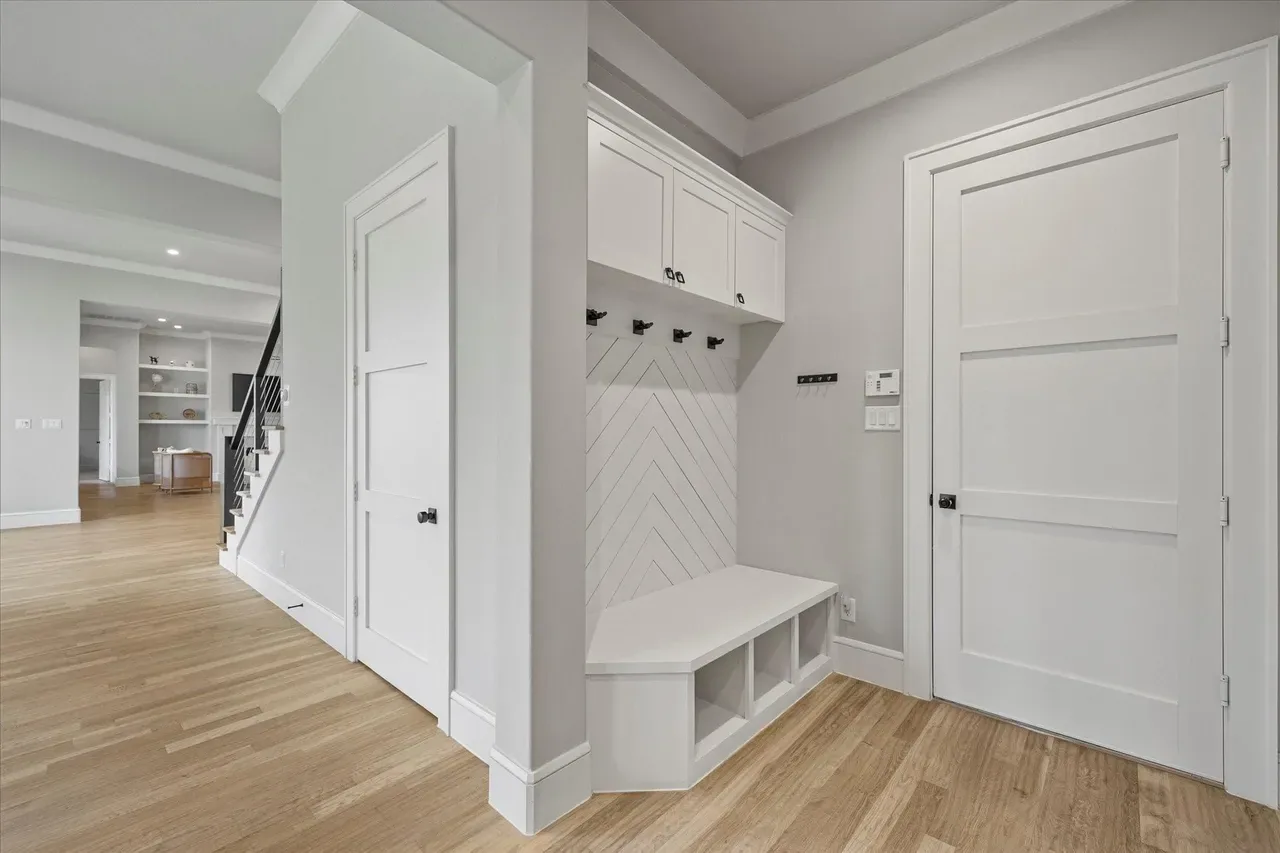 Interior of a custom home from the far corner at The Providence, Heath