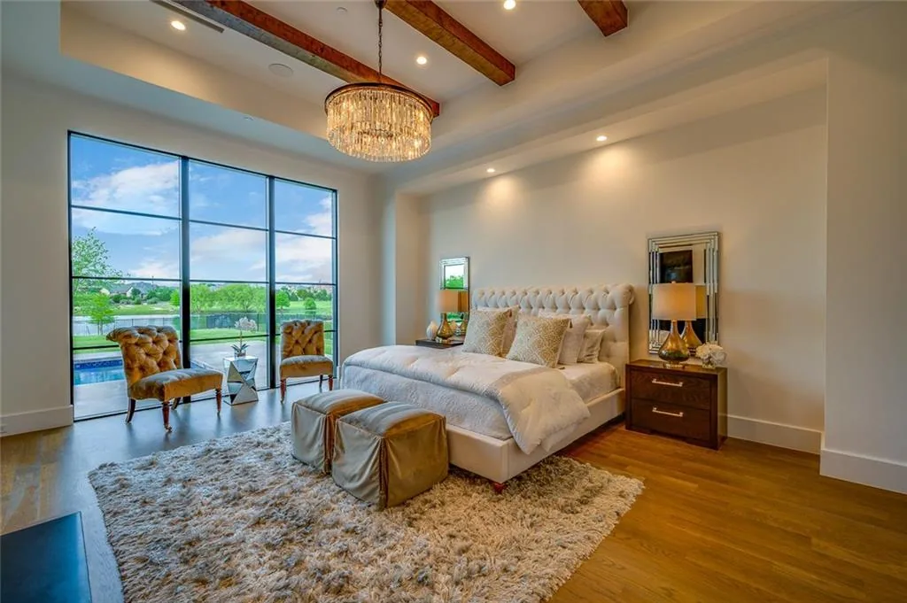 Interior of a custom home from the doorway, in daylight in Ridge Lakes of Heath