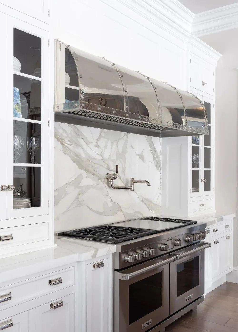 Interior of a custom home along the main run at Shepherd’s Glen