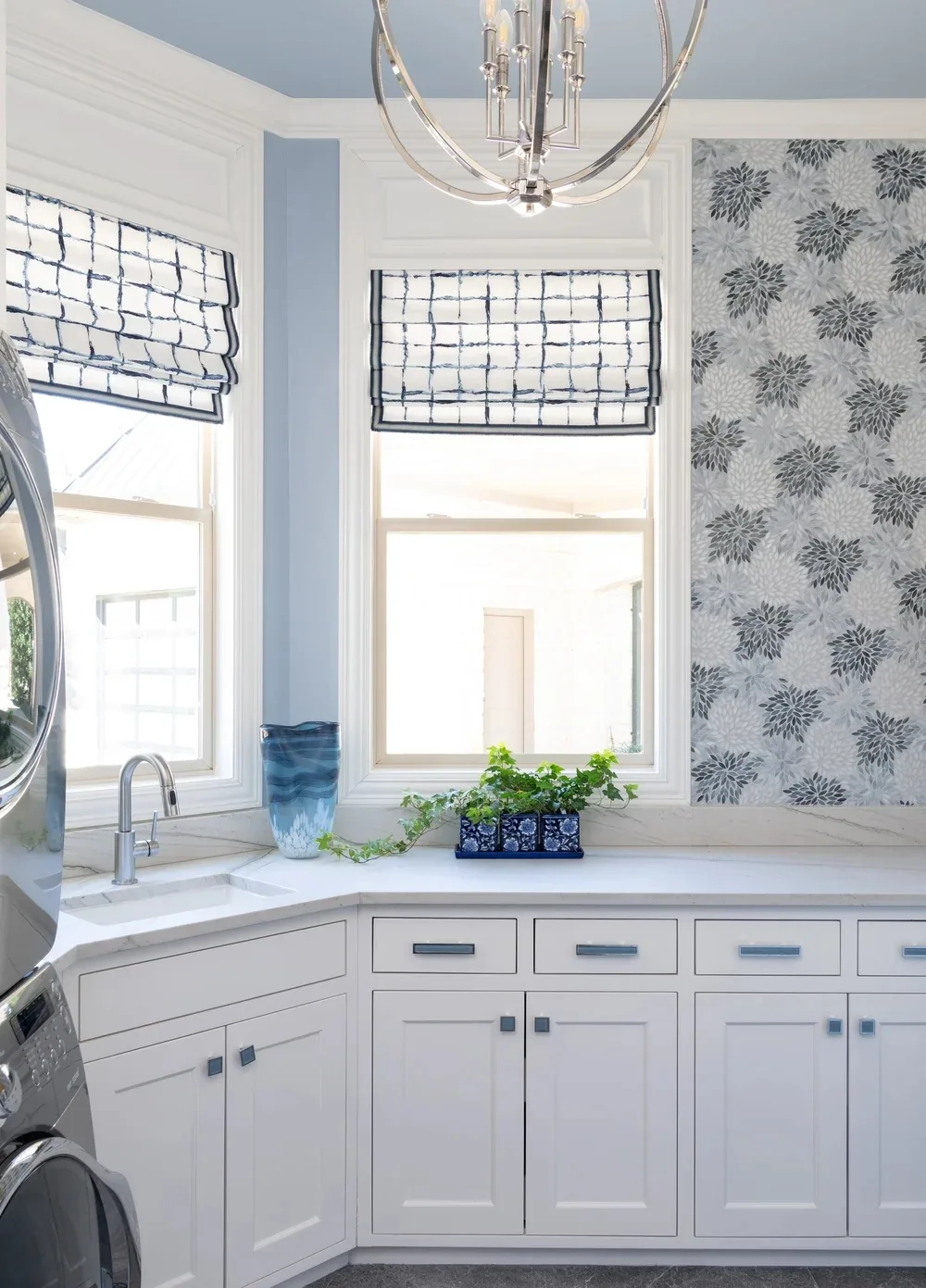 Interior of a custom home from the doorway, with the finishes in at Shepherd’s Glen